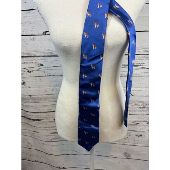 Men's Chaps Tie, Blue, One Size - Picture 2 of 4